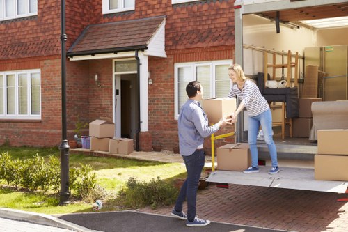 Storage recycling and sustainability operations in North London