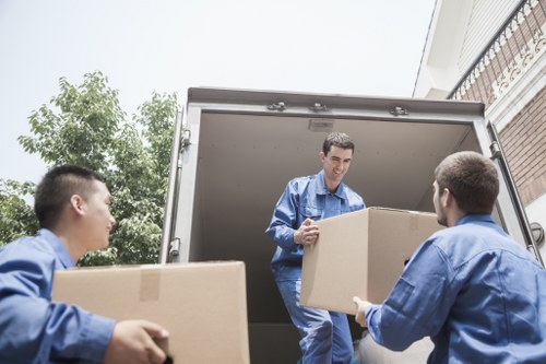 Commercial packing services in Sevensisters for office moves